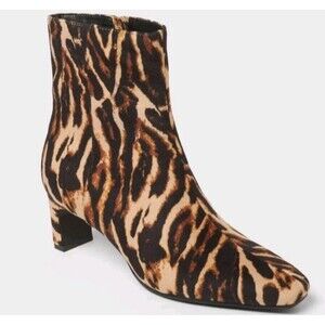 A New Women’s Tigris Brown Black Ankle Boots Memory Foam Insoles 7 New W/Tags